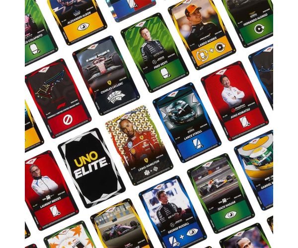UNO Elite F1 kártyajáték - Mattel