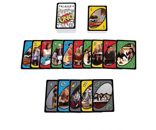 UNO Friends: jóbarátok kártyajáték - Mattel