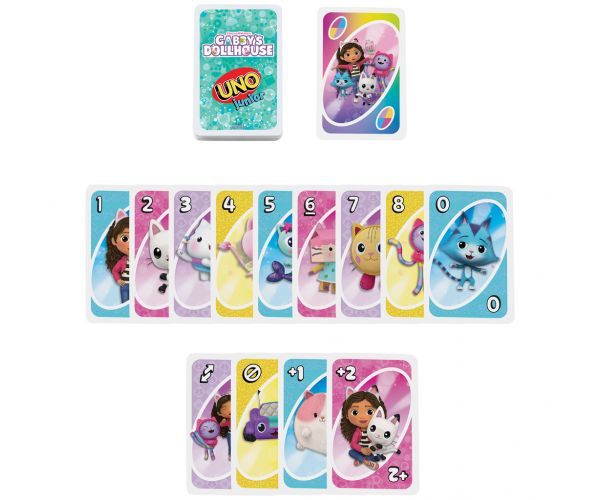 UNO Junior: Gabi babaháza kártyajáték - Mattel