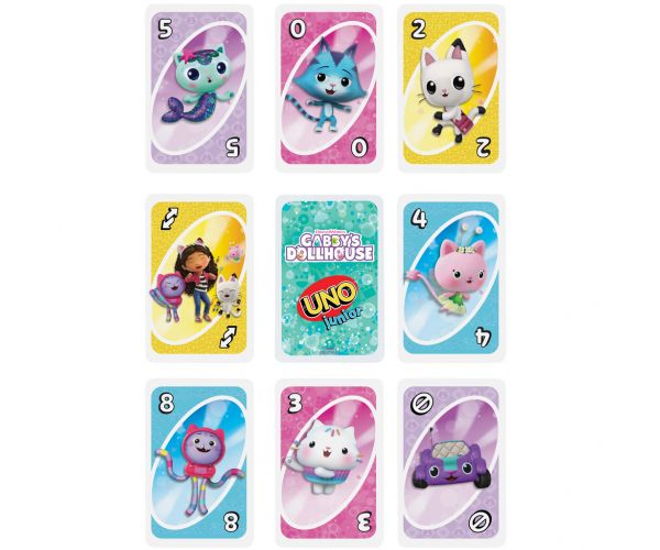 UNO Junior: Gabi babaháza kártyajáték - Mattel