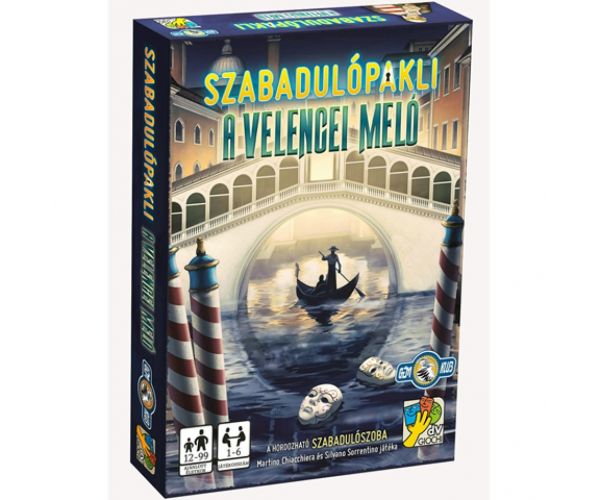 Szabadulópakli: A velencei meló társasjáték