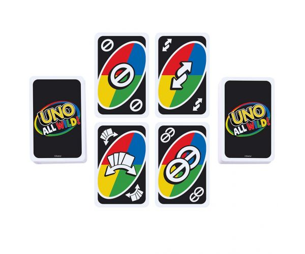 UNO: All Wild! - Őrület kártyajáték - Mattel