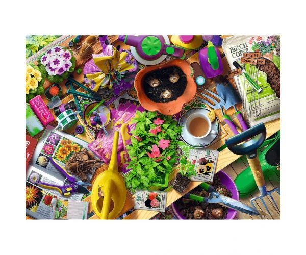 A kert rendbetétele 1000db-os puzzle - Trefl