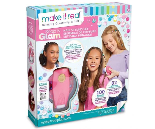 Make It Real: Szépség, tündöklő hajgyöngyök kreatív szett
