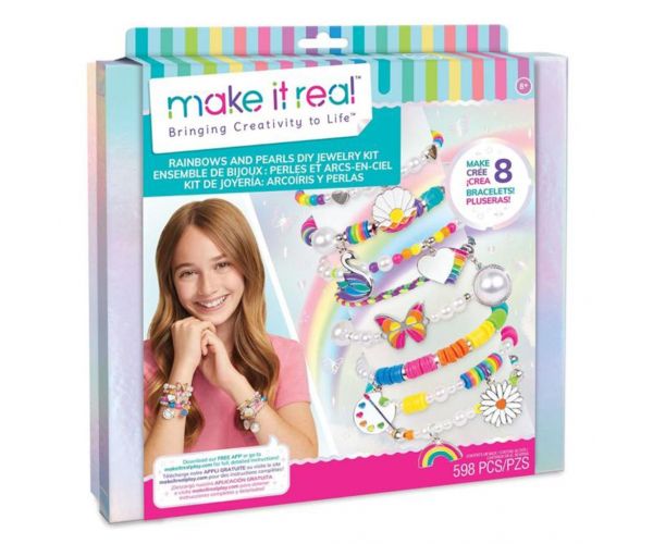 Make It Real: Ékszerkészítés, szivárvány és gyöngy karkötők