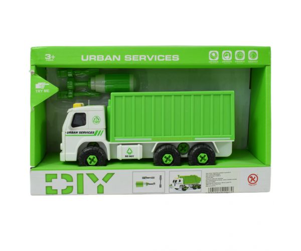 Urban Services: Szétszerelhető konténeres kamion szerszámokkal és hanggal 20cm