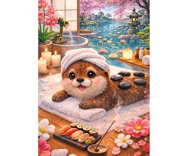 Mosolygós vidra 500db-os Prémium plus quality puzzle - Trefl