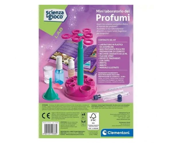 Science & Play: Kis parfümkészítő készlet - Clementoni