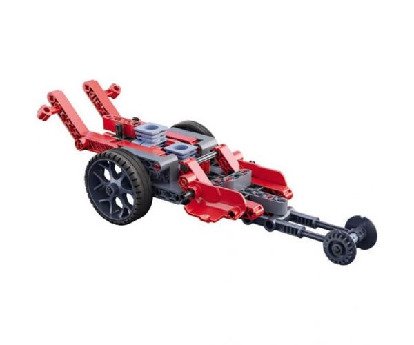 Science & Play: Roadster motor és Dragster versenyautó szett - Clementoni