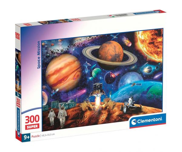 Űrküldetés 300db-os Super puzzle - Clementoni