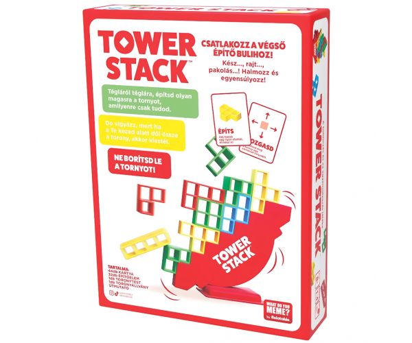 Tower Stack ügyességi társasjáték