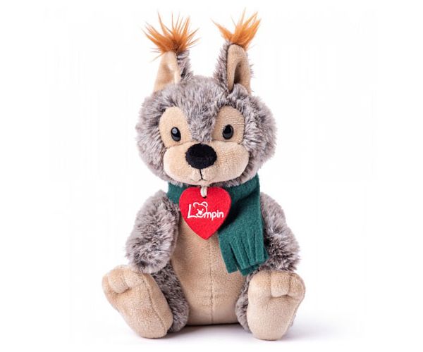 Hubert mókus plüss figura 24cm - Lumpin