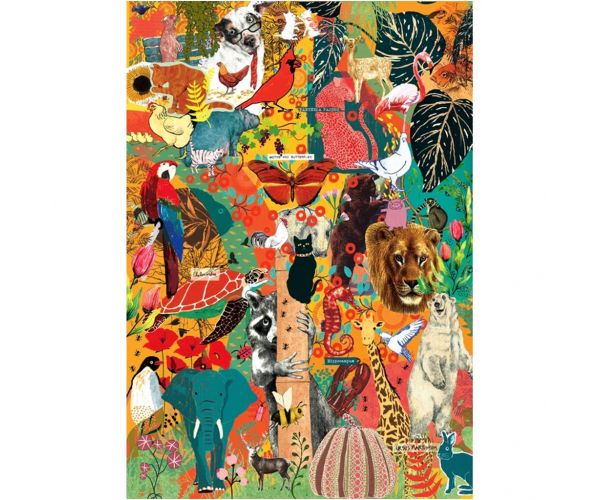 More is More: Állatok és botanikai csodák HQC 1000db-os puzzle - Clementoni