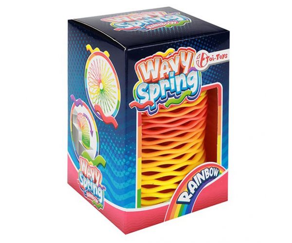 Wavy szivárvány színű lépcsőjáró