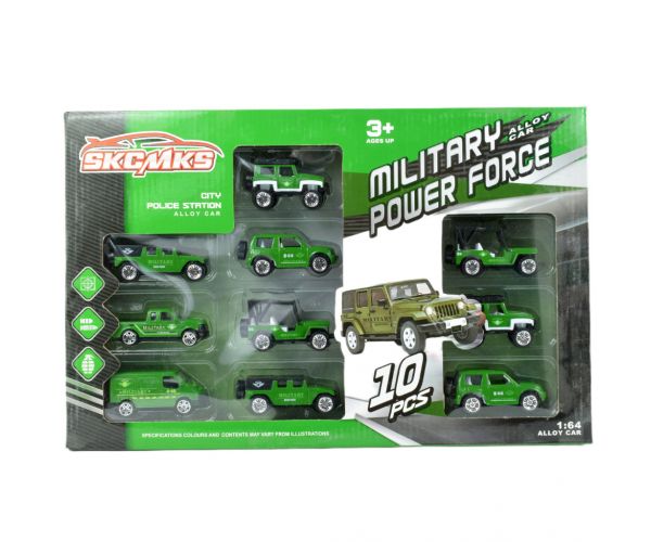 Military: 10db-os katonai járműszett