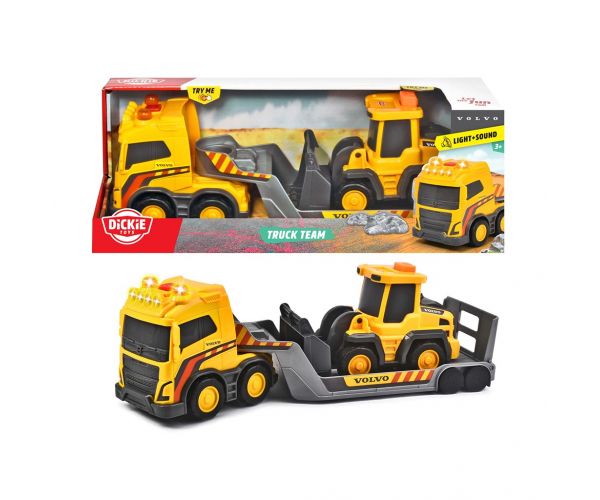 Volvo Truck Team fénnyel és hanggal - Dickie Team