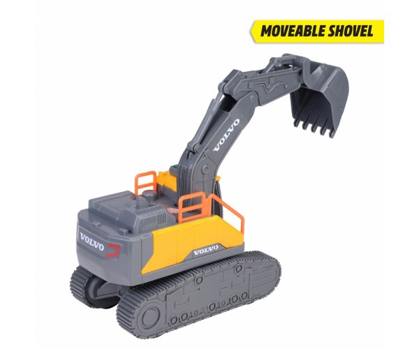 Volvo kotrógép fény és hang effektekkel 23cm - Dickie Toys