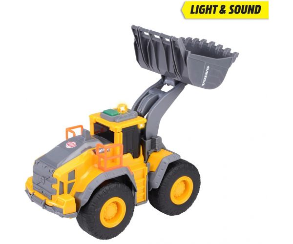 Volvo homlokrakodó fény és hang effektekkel 23cm - Dickie Toys