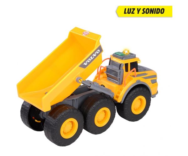 Volvo dömper fény és hang effektekkel 23cm - Dickie Toys