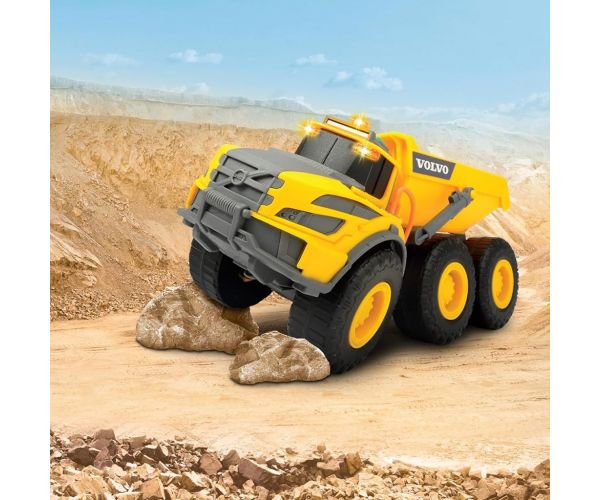 Volvo dömper fény és hang effektekkel 23cm - Dickie Toys