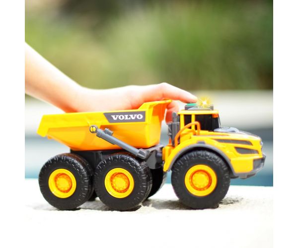 Volvo dömper fény és hang effektekkel 23cm - Dickie Toys