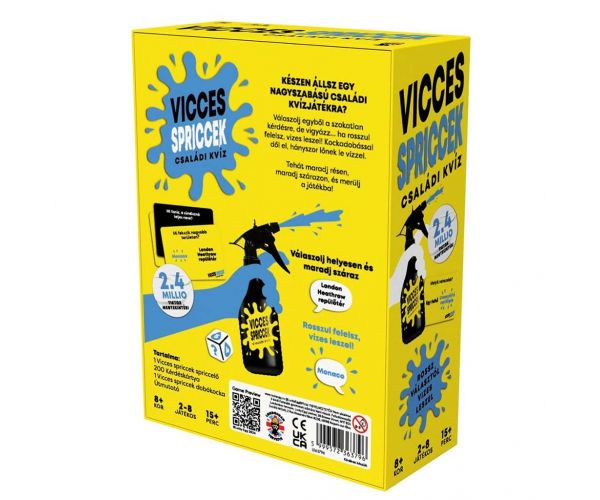 Vicces spriccek családi kvízjáték
