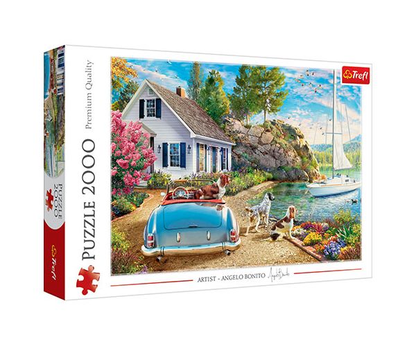 Különleges nyaralóhely puzzle 2000db-os - Trefl