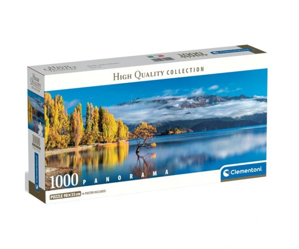 Wanaka aranyló tükröződése 1000db-os HQC panoráma puzzle - Clementoni