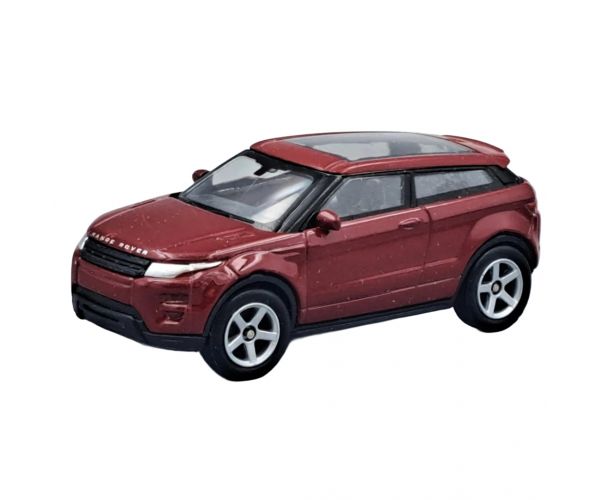 Welly: Land Rover Evoque bordó fém kisautó modell 1/64