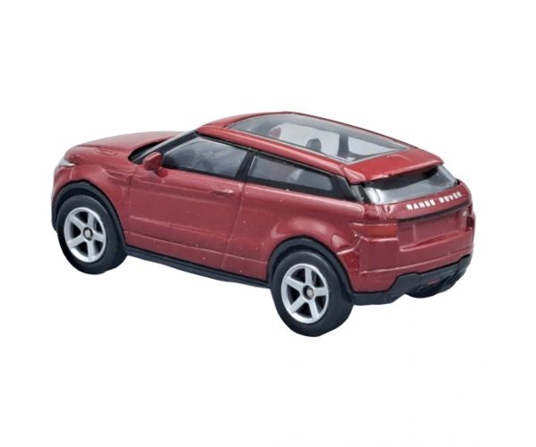 Welly: Land Rover Evoque bordó fém kisautó modell 1/64