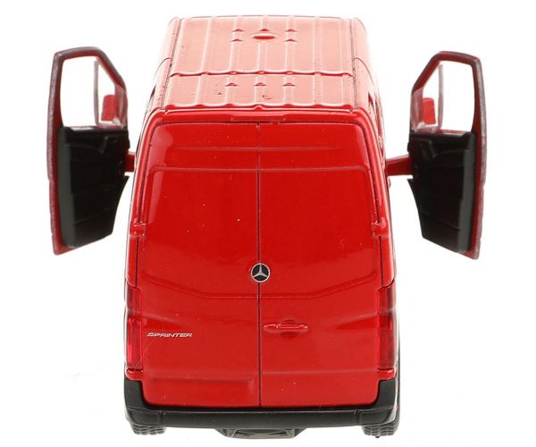 Welly: Mercedes-Benz Sprinter fém kisautó modell többféle változatban 11cm