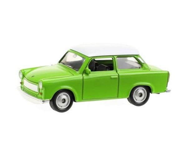 Welly: Trabant fém kisautó modell többféle változatban 1/64