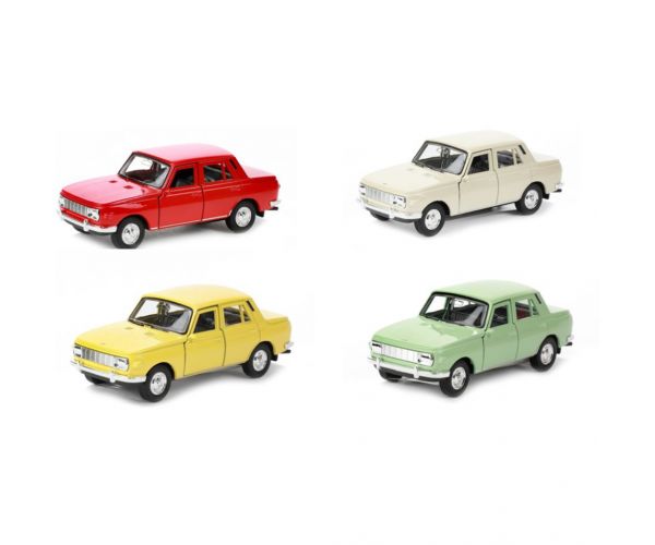Welly: Wartburg 353 fém kisautó modell többféle változatban 11cm
