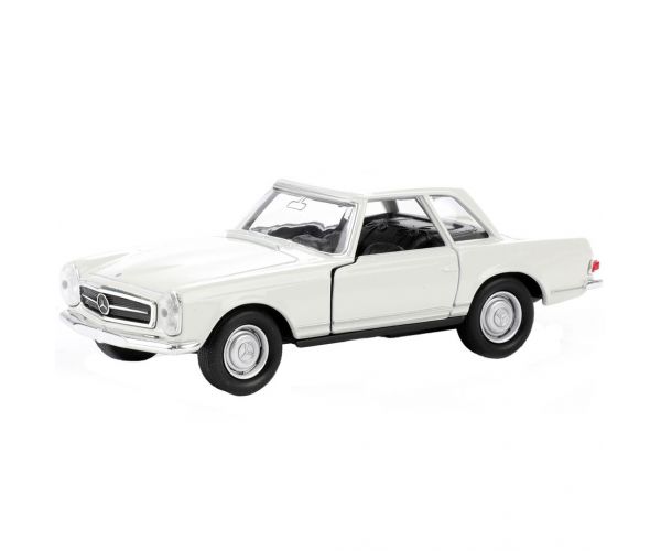 Welly: Mercedes-Benz 1963 230SL fém kisautó modell többféle változatban 11cm