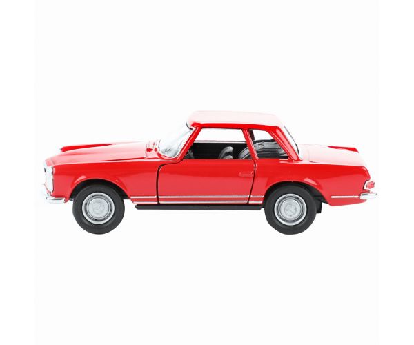 Welly: Mercedes-Benz 1963 230SL fém kisautó modell többféle változatban 11cm