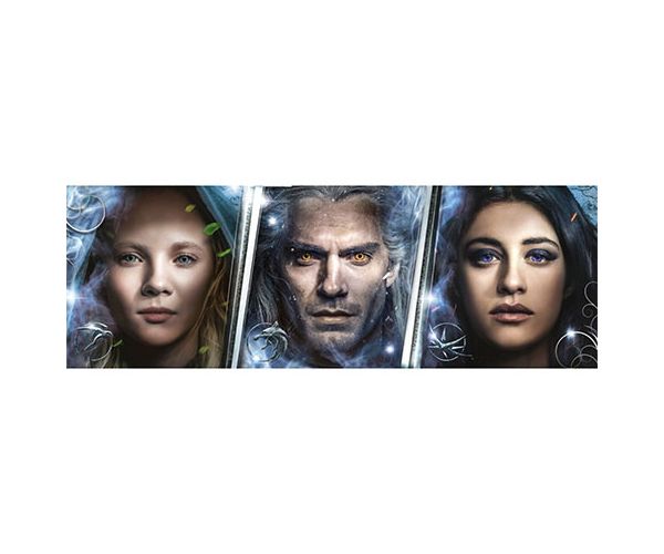 Witcher: Vaják 1000db-os panoráma puzzle - Clementoni