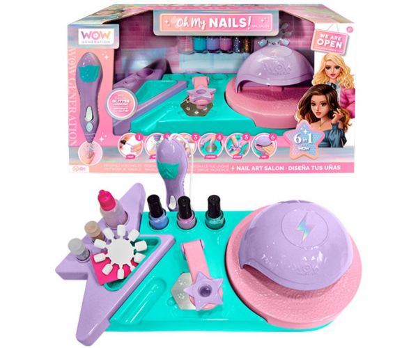 WOW Generation: Oh My Nails! - Körömstúdió játékszett