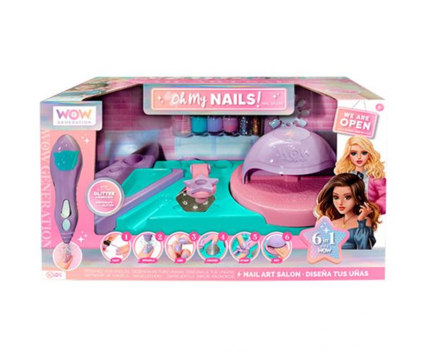 WOW Generation: Oh My Nails! - Körömstúdió játékszett