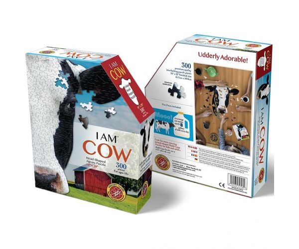 WOW Mini tehén puzzle 300db-os