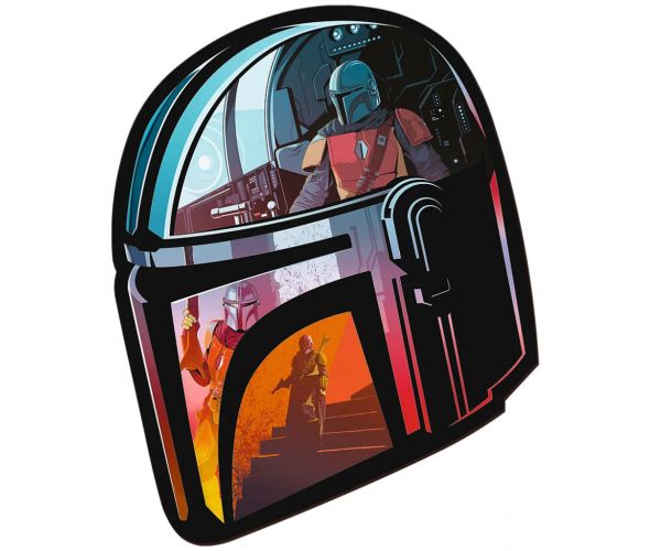 Wood Craft: Star Wars - Mandalorián 160 db-os prémium fa puzzle - Trefl