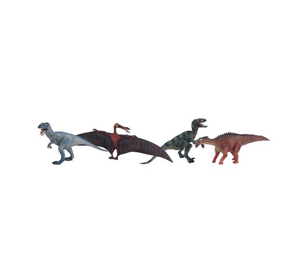 World Of Animals: Dinoszaurusz játékszett 4db-os készlet