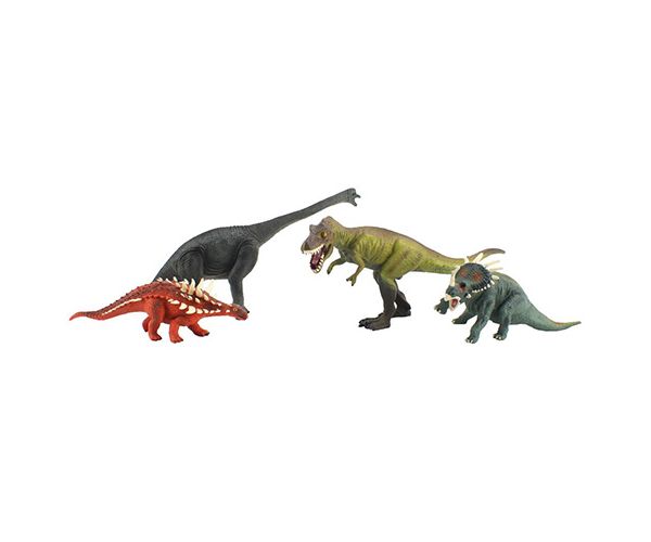 World Of Animals: Dinoszauruszok 4db-os játékszett