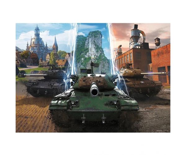 World of Tanks - Itt az ideje a cselekvésnek! - 500 db-os puzzle - Trefl