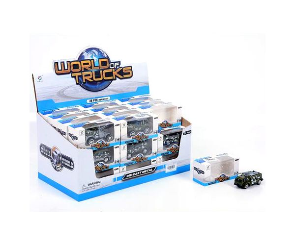 World of Trucks katonai járművek többféle változatban