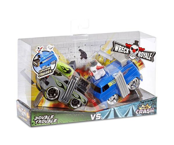 Wreck Royale Double Trouble vs King Crash játékszett