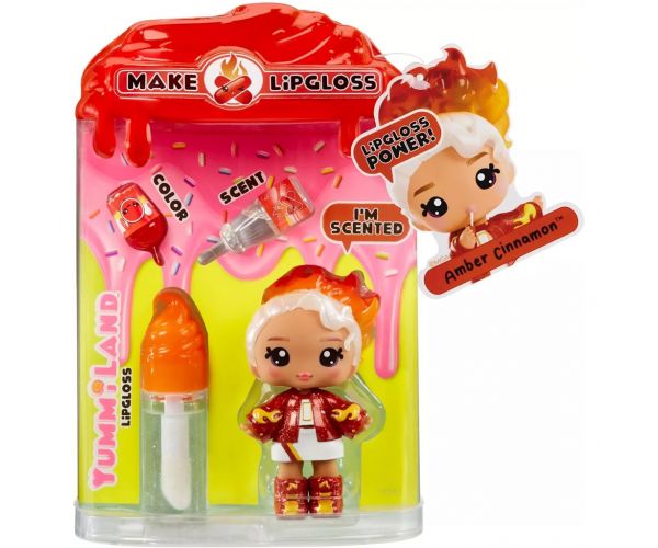 Yummiland: Csináld magad szájfény és baba - Amber Cinnamon 2. széria