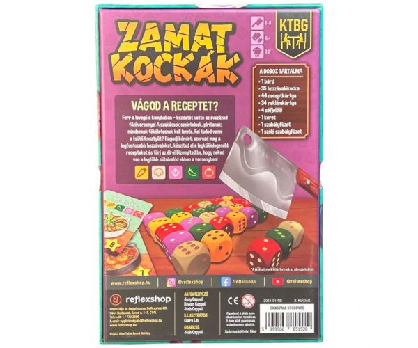 Zamatkockák társasjáték