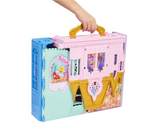 Disney Hercegnők Kastély Aranyhaj Babával - Mattel