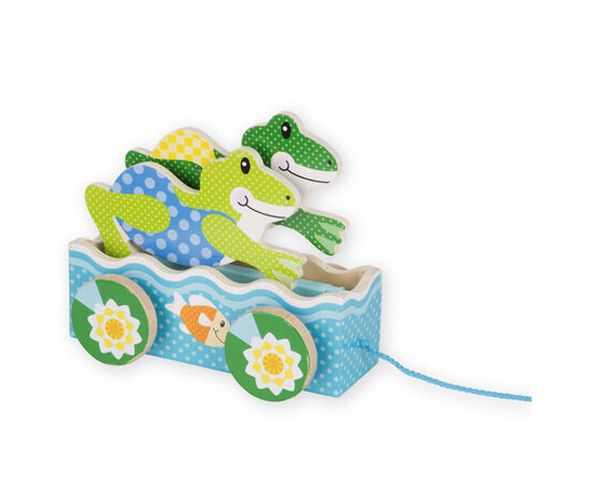 Békaverseny fa húzós játék - Melissa & Doug