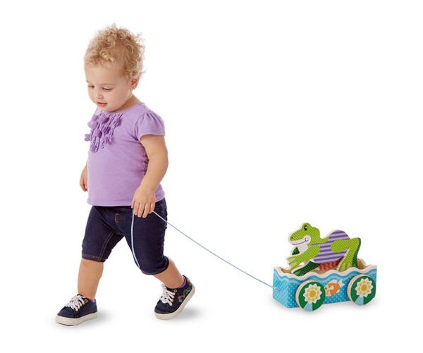Békaverseny fa húzós játék - Melissa & Doug